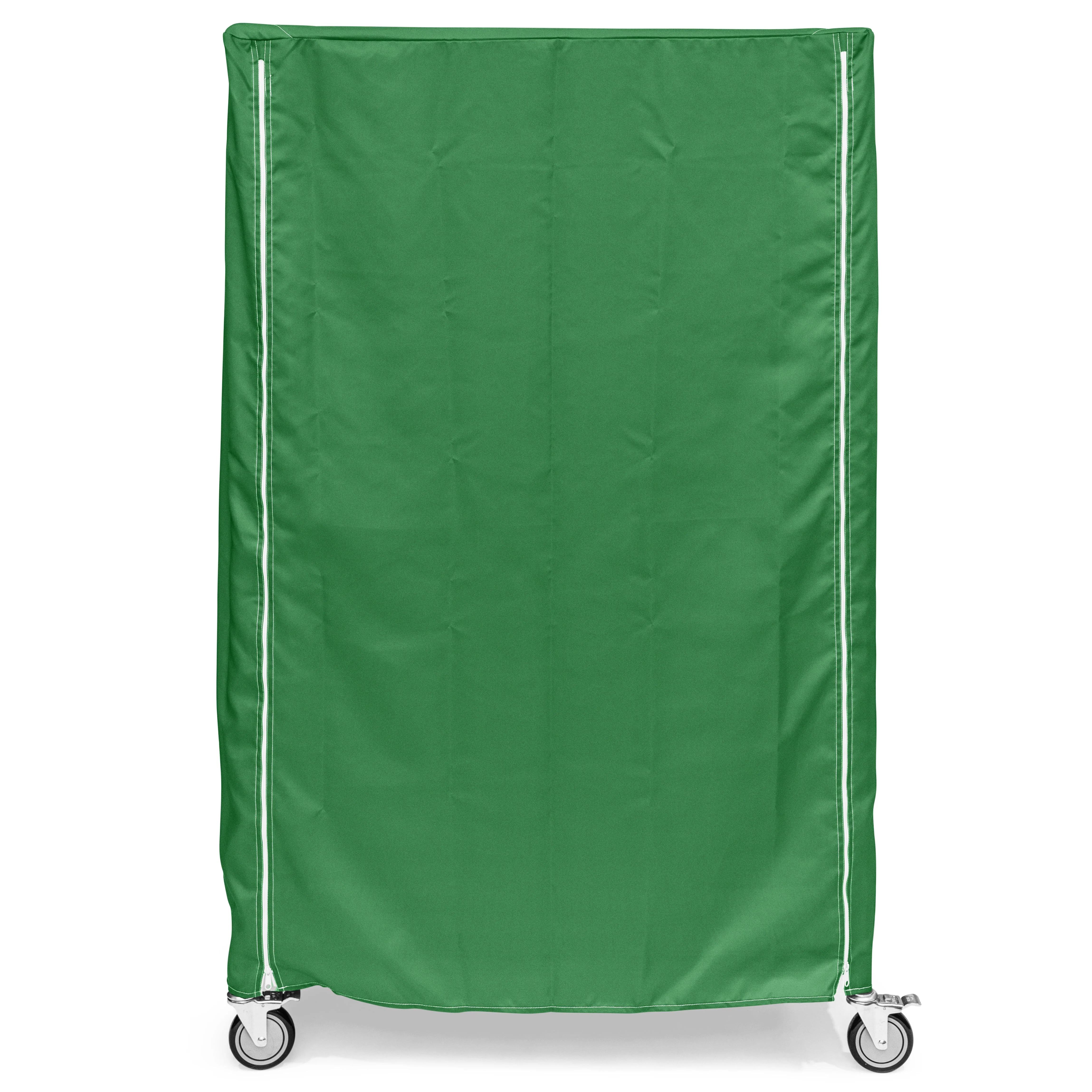 24"d 200 Denier Nylon Cart Covers - Kelly Green - Image 5