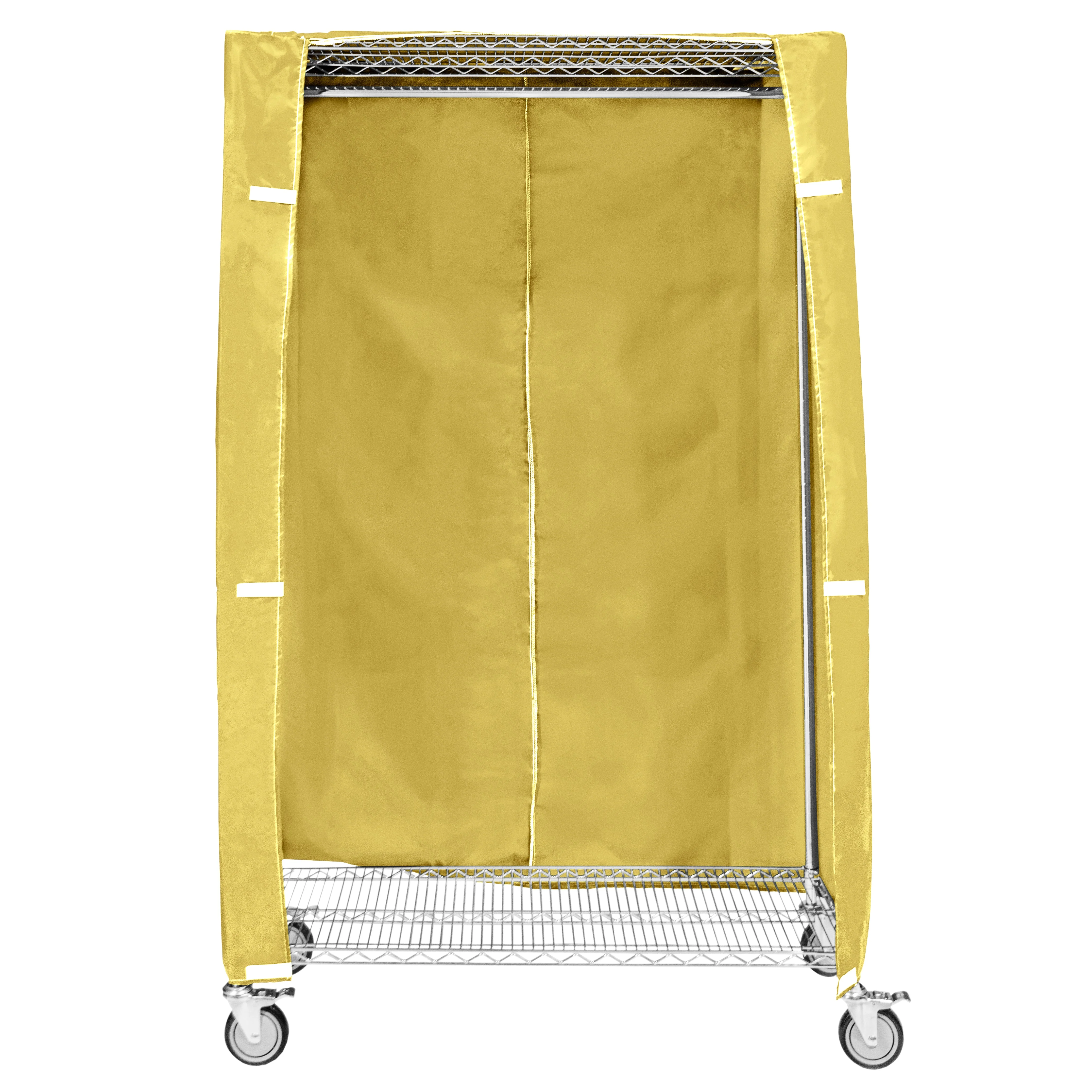 24"d 200 Denier Nylon Cart Covers - Yellow - Image 3