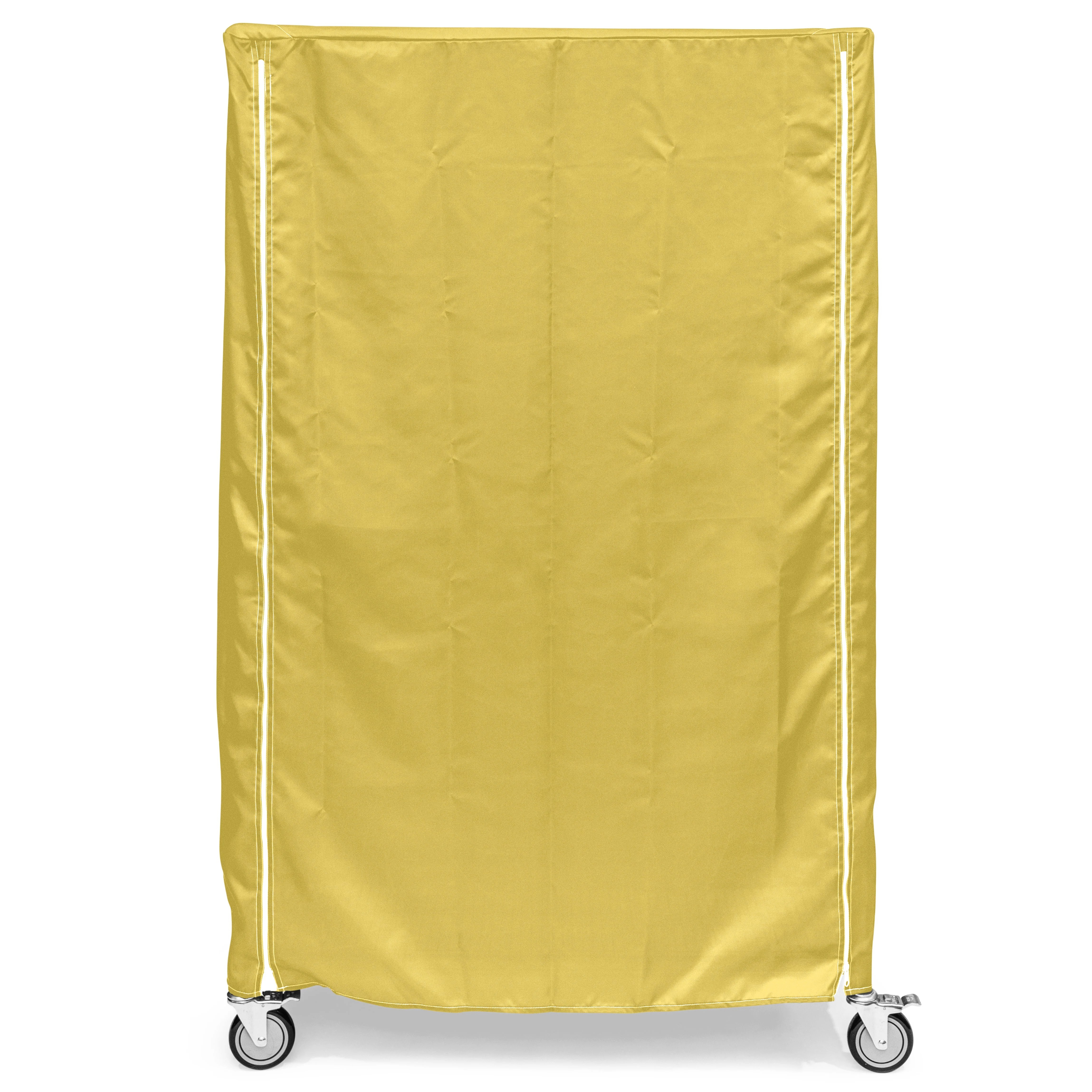 24"d 200 Denier Nylon Cart Covers - Yellow - Image 5