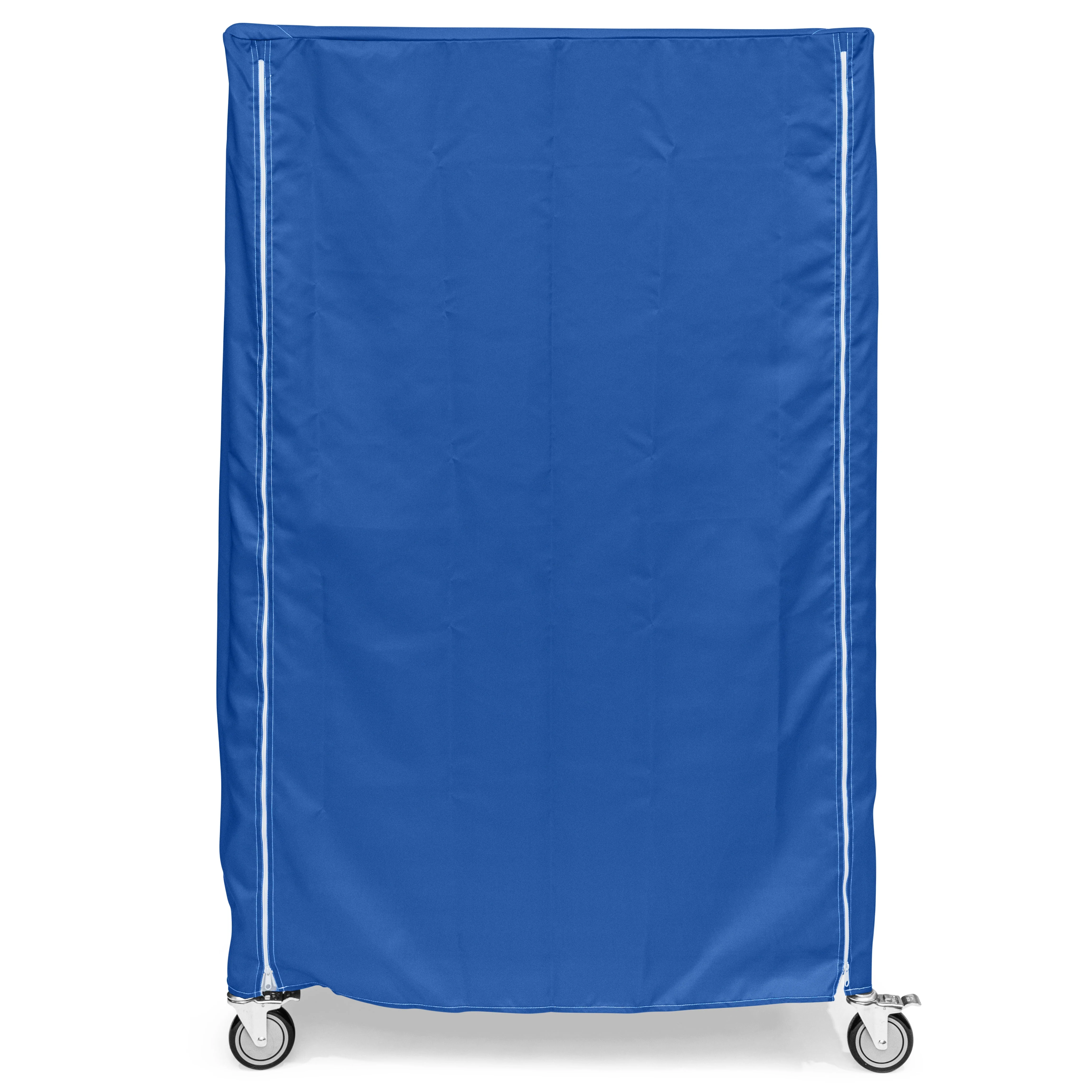 24"d 400 Denier Nylon Cart Covers - Royal Blue - Image 2