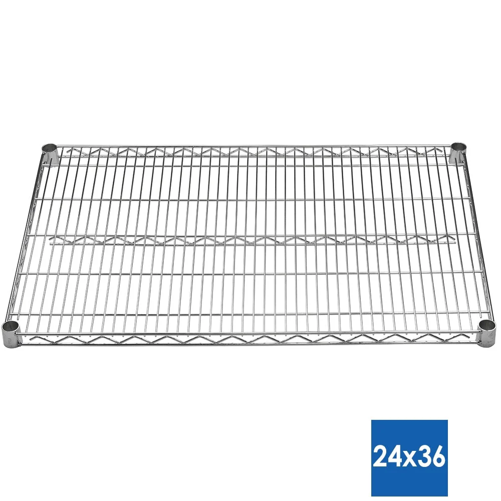 24"d Chrome Wire Shelves - Image 11