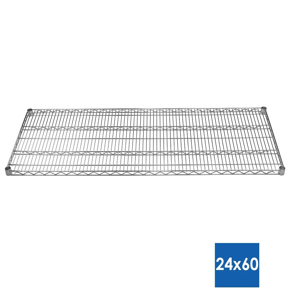 24"d Chrome Wire Shelves - Image 14