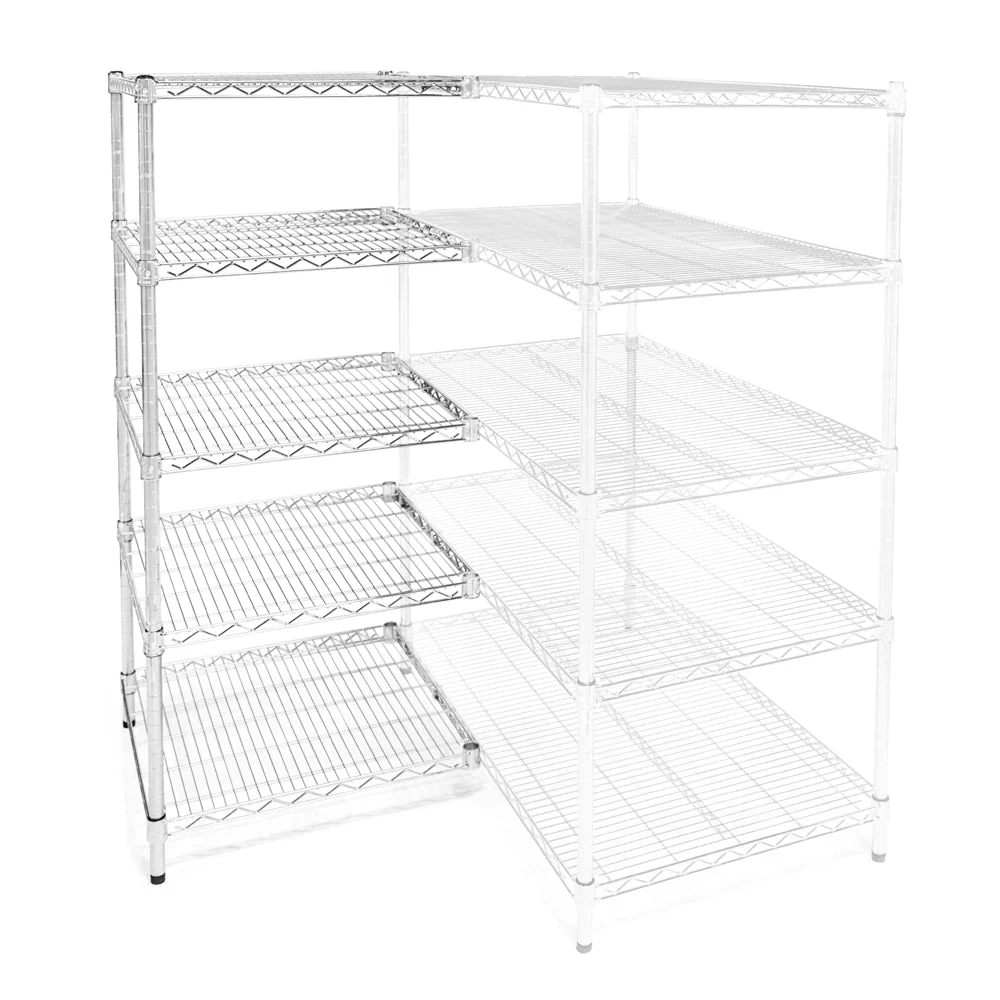 24"d x 36"w Wire Shelving Add-Ons w/ 5 Shelves - Image 9