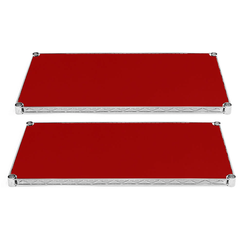 14"d x 36"w Plastic Wire Shelf Liners for Side Panels - 2-Pack - Image 8