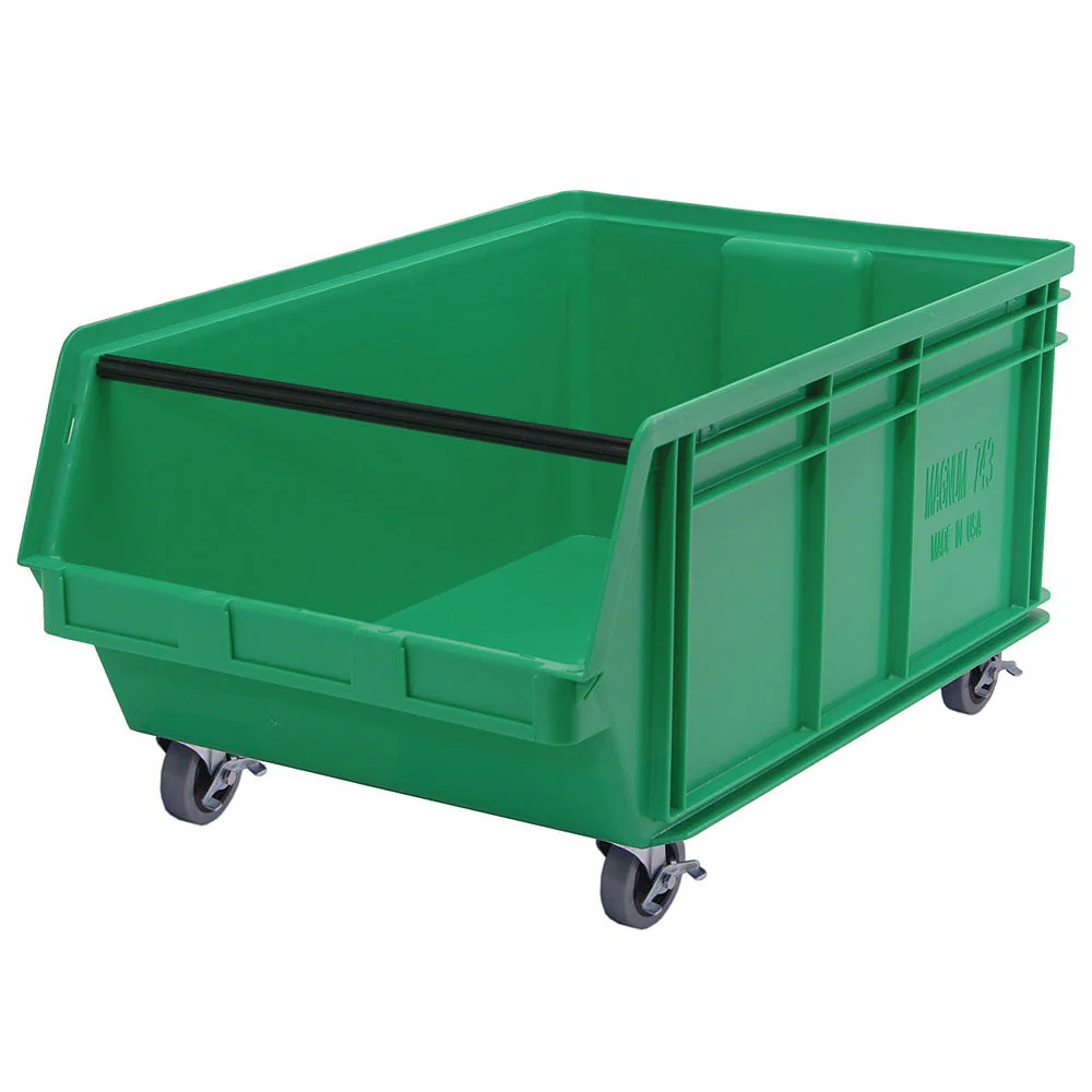29"d x 18-3/8"w x 14-7/8"h Mobile Magnum Stacking Bins - Image 2