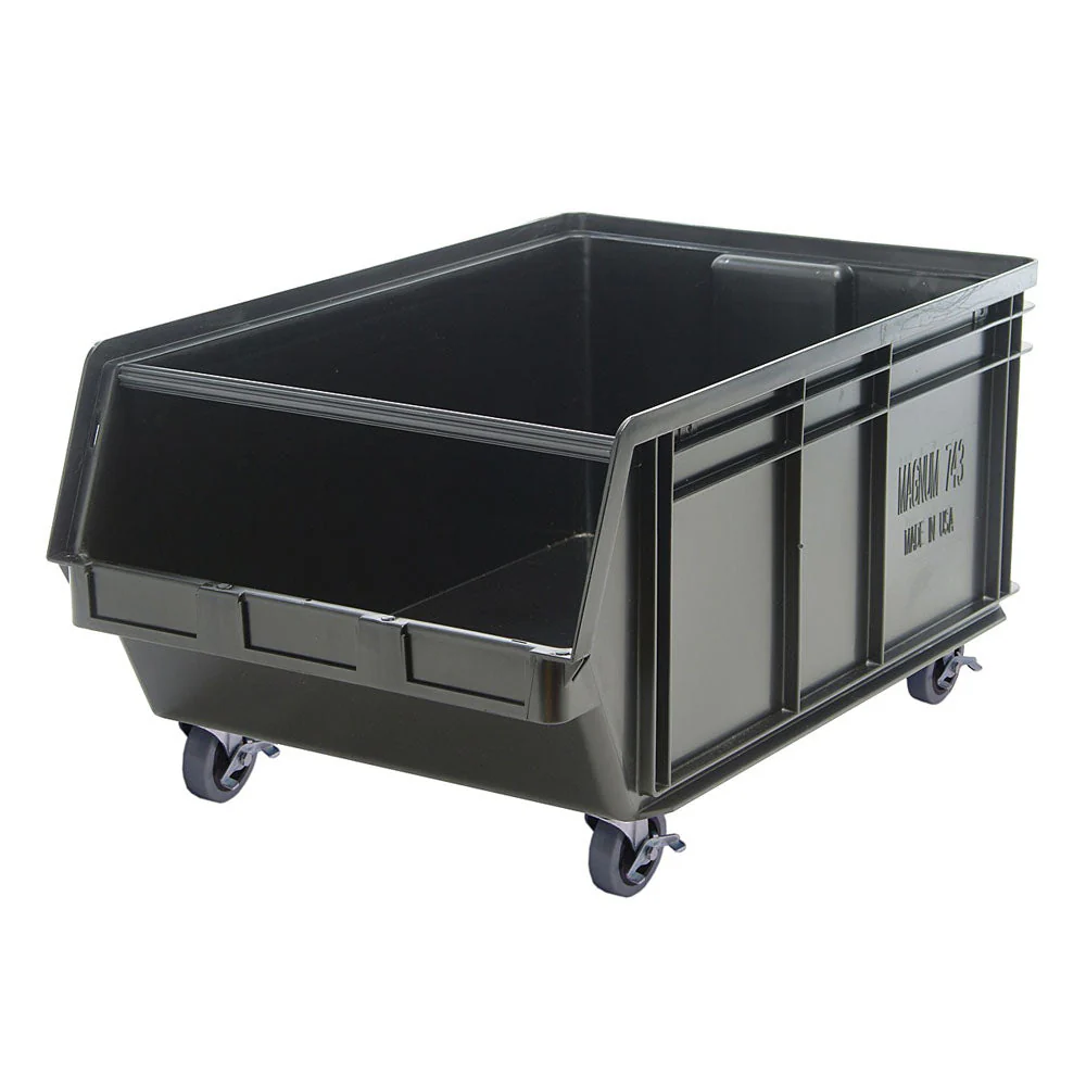 29"d x 18-3/8"w x 14-7/8"h Mobile Magnum Stacking Bins - Image 6