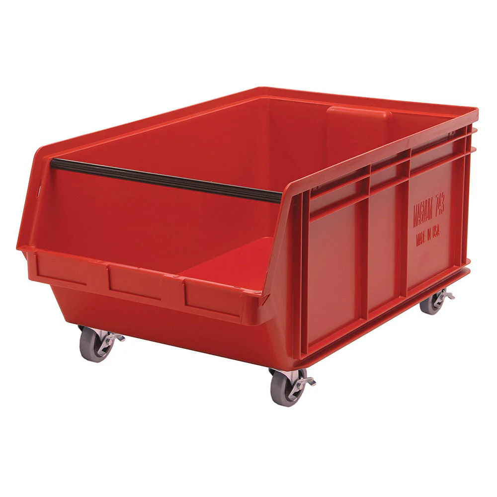 29"d x 18-3/8"w x 14-7/8"h Mobile Magnum Stacking Bins - Image 8