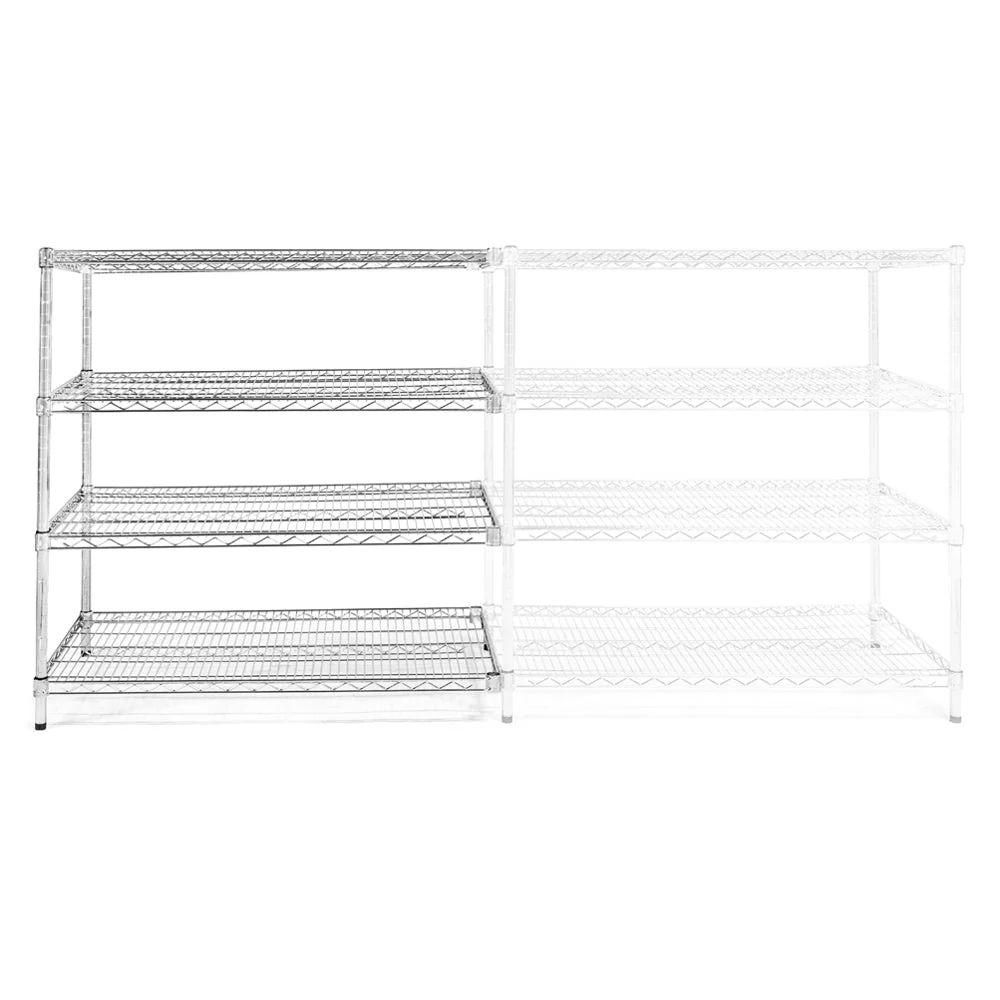 30"d x 36"w Wire Shelving Add-Ons w/ 4 Shelves - Image 2