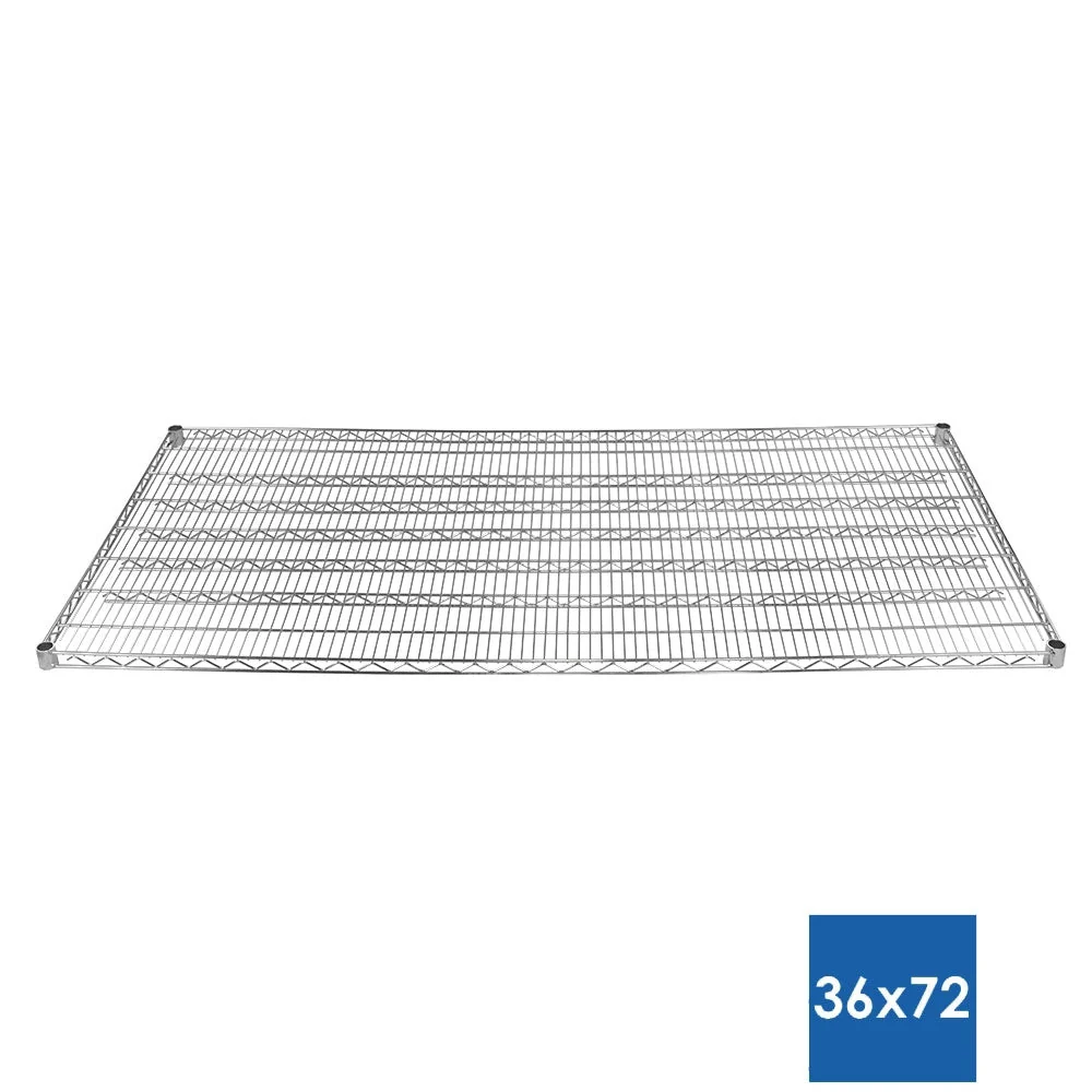 36"d Chrome Wire Shelves - Image 5
