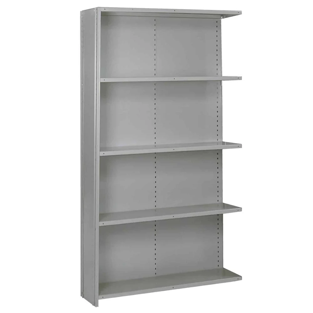 36"w x 84"h Lyon 8000 Series Closed Steel Shelving - 20-Gauge, Heavy-Duty - Image 5
