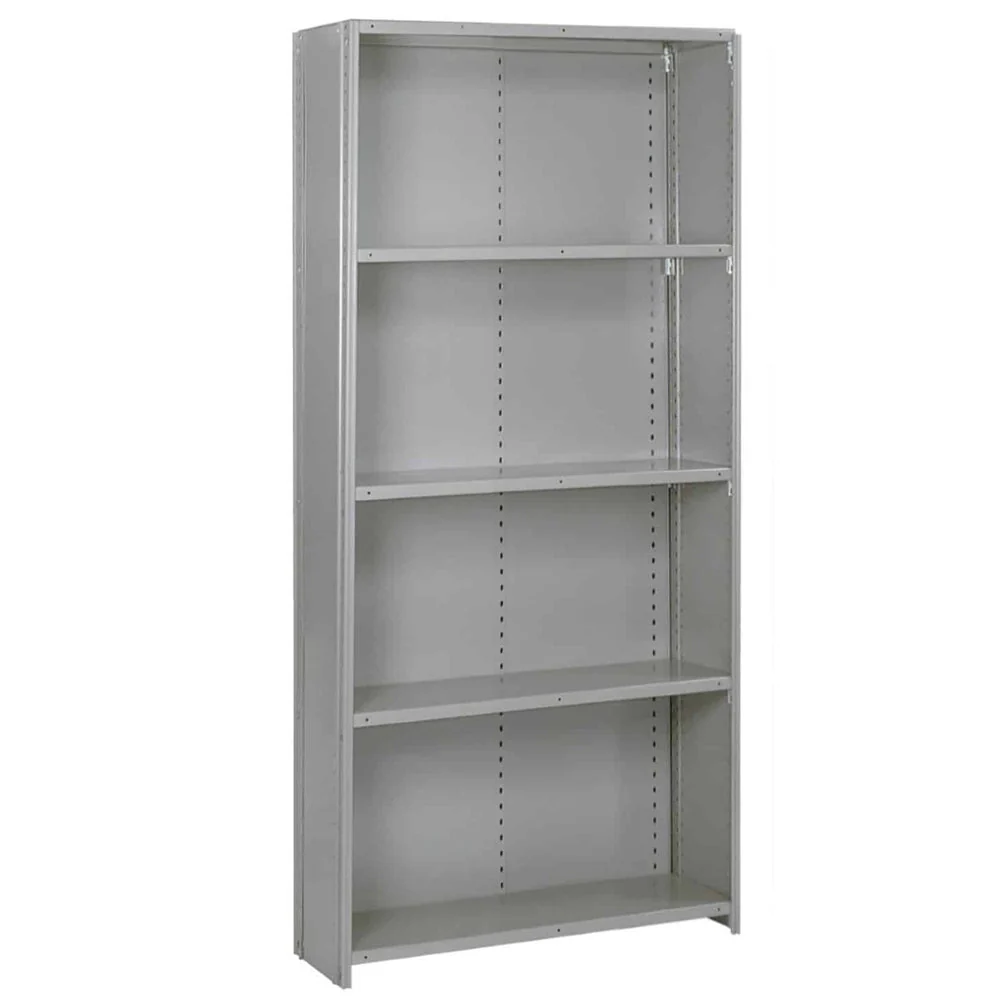36"w x 84"h Lyon 8000 Series Closed Steel Shelving - 20-Gauge, Heavy-Duty - Image 8