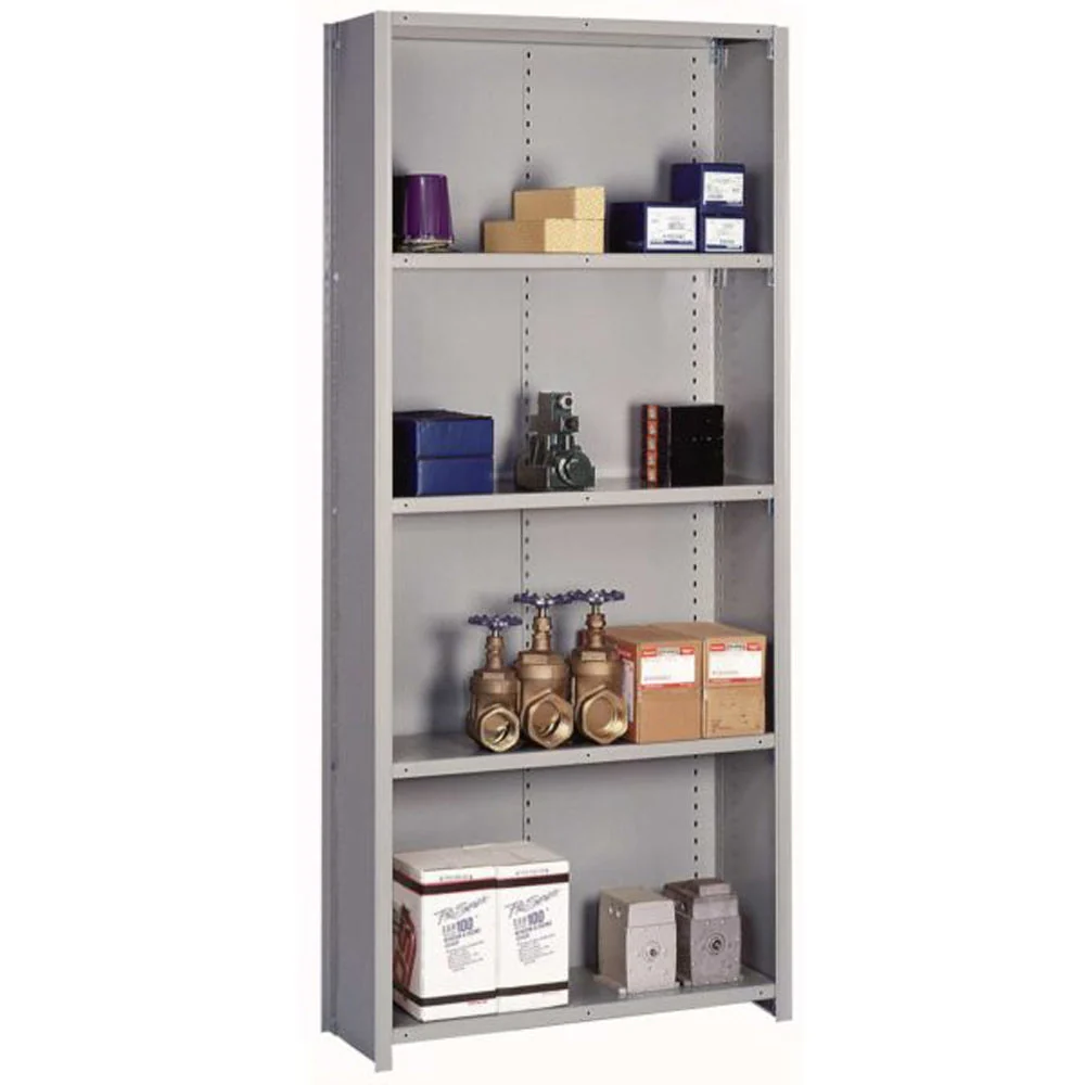 36"w x 84"h Lyon 8000 Series Closed Steel Shelving - 22-Gauge, Medium-Duty - Image 3