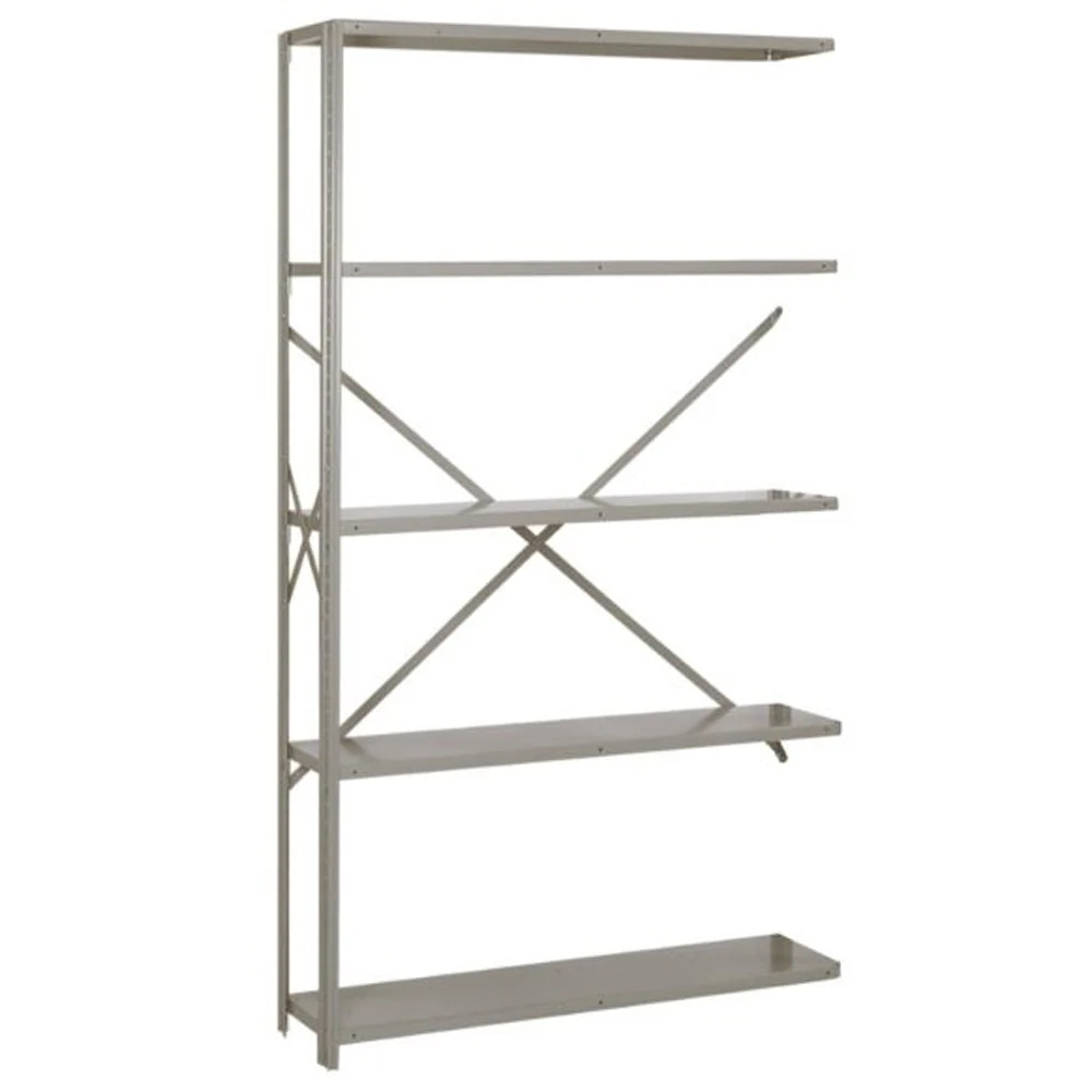 36"w x 84"h Lyon 8000 Series Open Steel Shelving - 20-Gauge, Heavy-Duty - Image 5