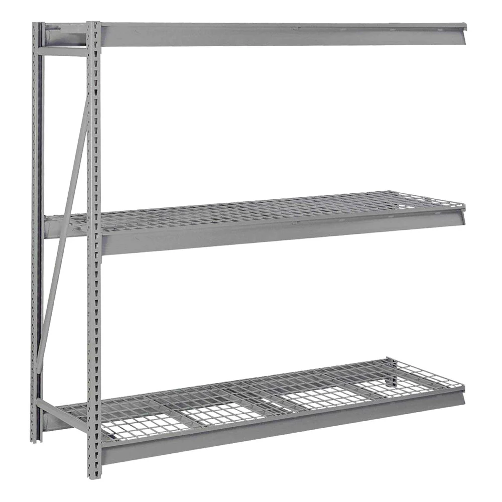 60"w x 84"h Bulk Storage Racks with Wire Decking - Image 2