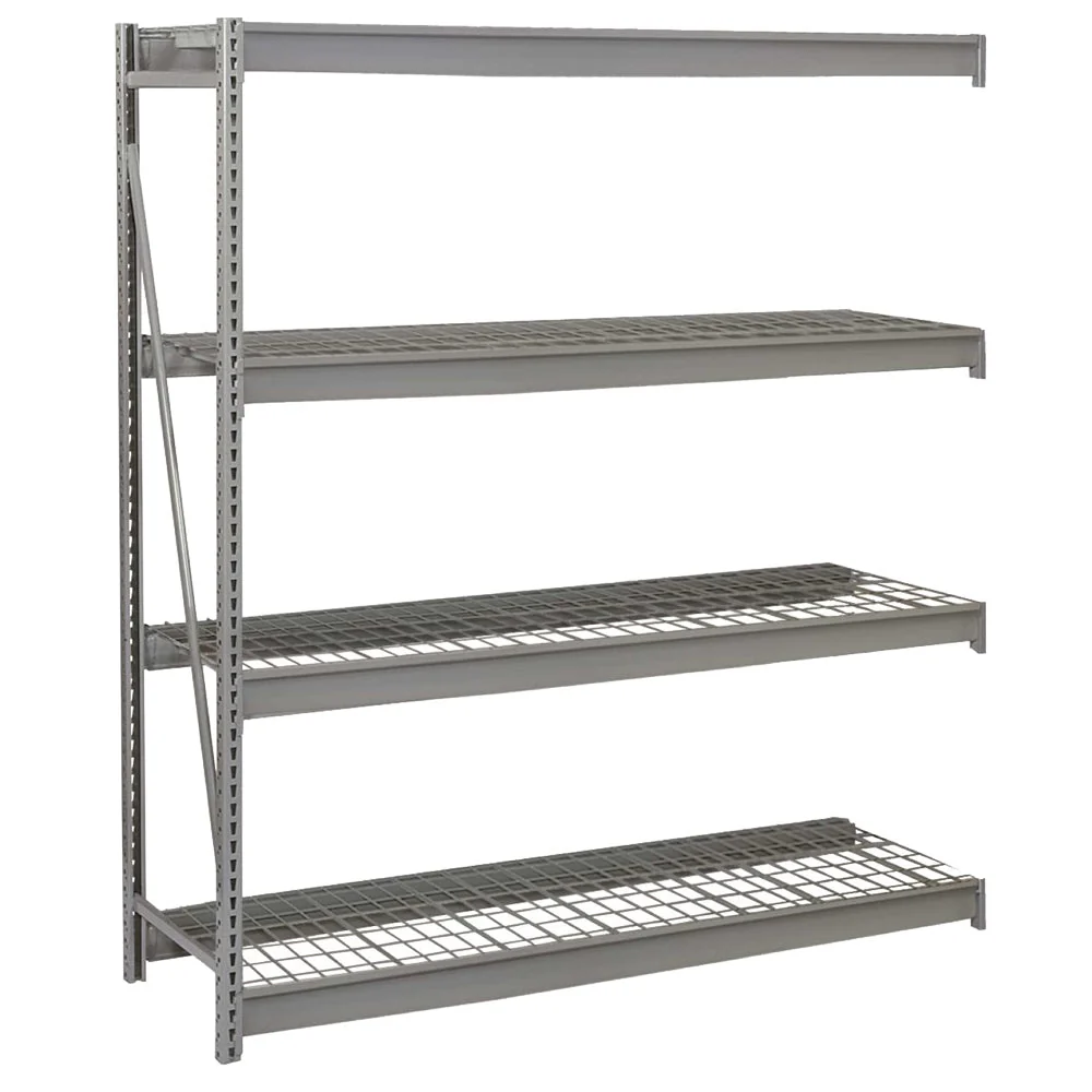 60"w x 96"h Bulk Storage Racks with Wire Decking - Image 2