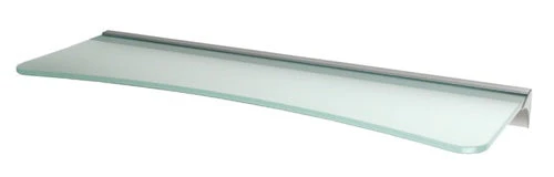 6"d x 24"w Concave Glass Shelf - Image 5