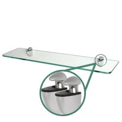 6"d x 24"w Standard Glass Shelf - Image 3