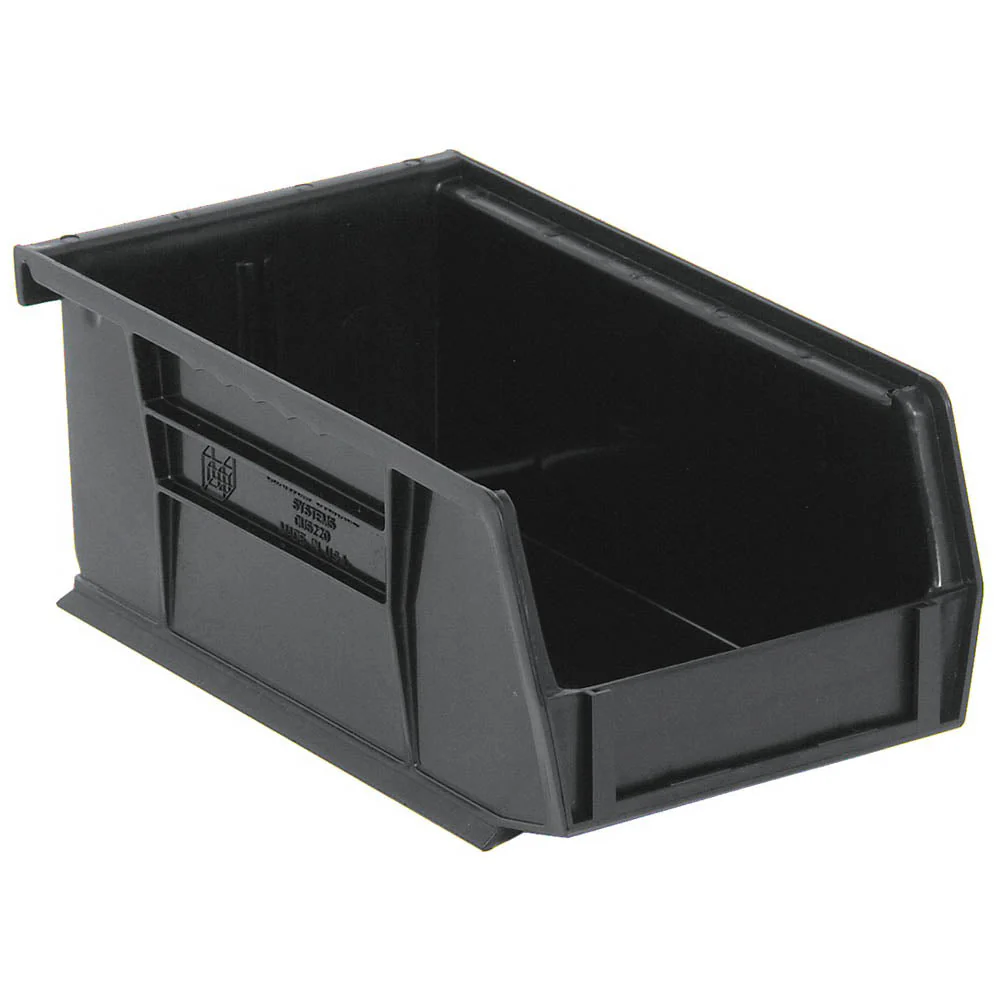 7-3/8"d x 4-1/8"w x 3"h Ultra Stacking and Hanging Bins - 24 Pack - Image 2
