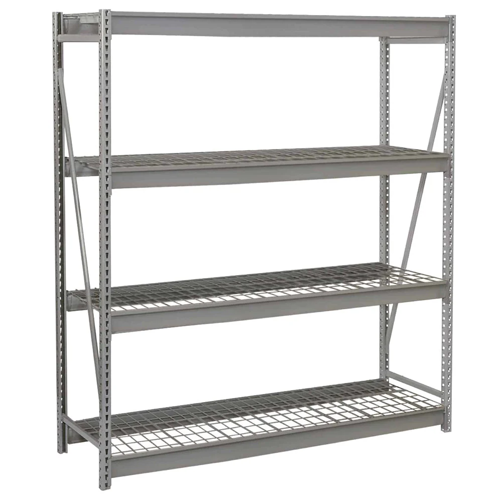 72"w x 96"h Bulk Storage Racks with Wire Decking - Image 7