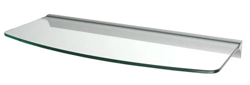 8"d x 24"w Convex Glass Shelf - Image 3