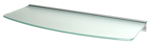 8"d x 24"w Convex Glass Shelf - Image 4
