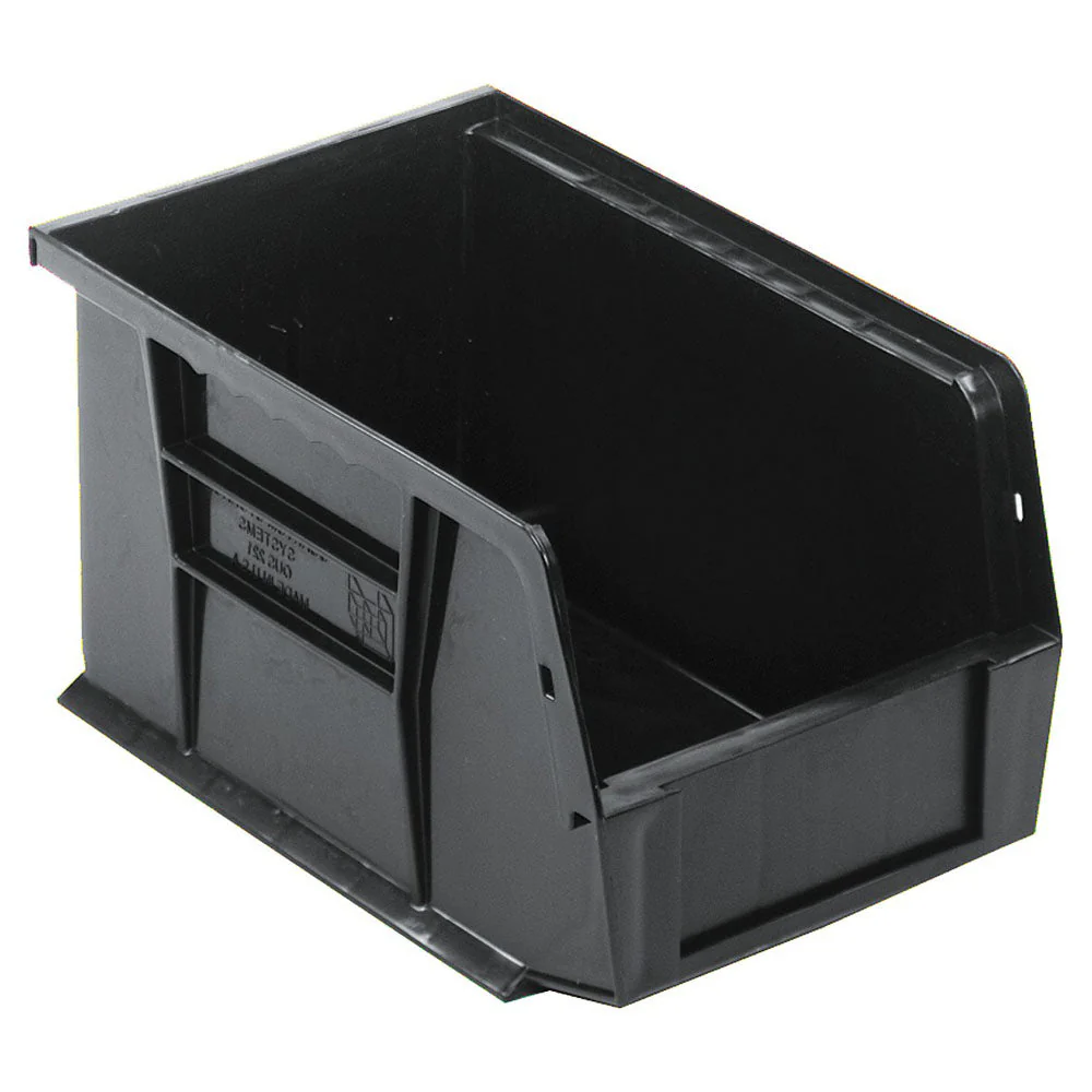 9-1/4"d x 6"w x 5"h Ultra Stacking and Hanging Bins - 12 Pack - Image 2