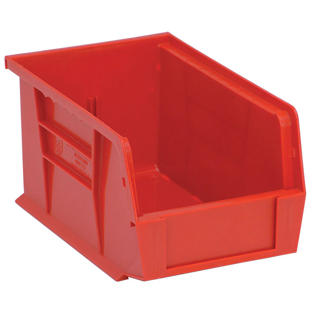 9-1/4"d x 6"w x 5"h Ultra Stacking and Hanging Bins - 12 Pack - Image 6
