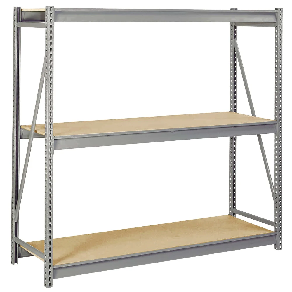 96"w x 84"h Bulk Storage Racks with Particle Board Decking - Image 4