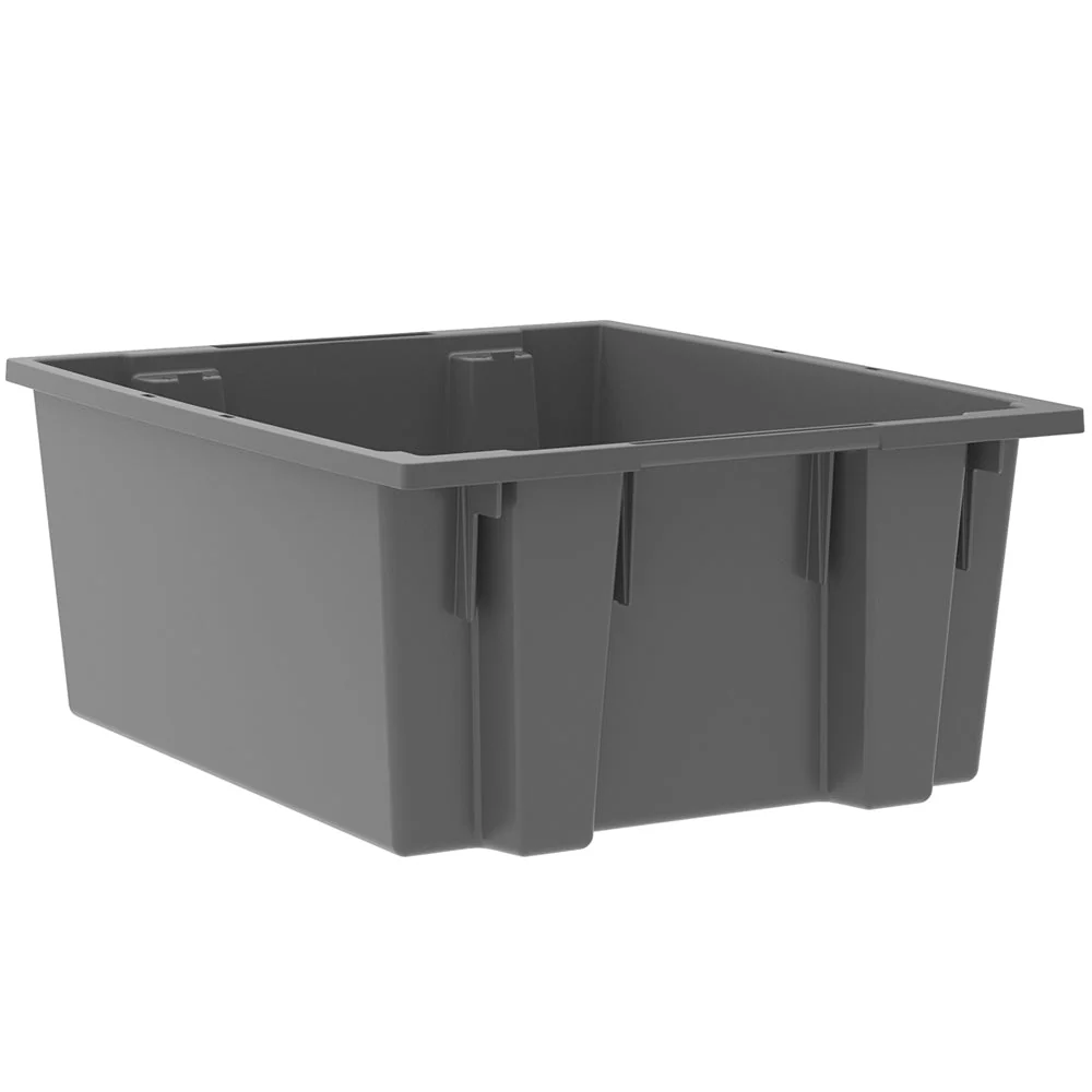 Akro Nest and Stack Totes 3 Pack - 23-1/2"d x 19-1/2"w x 10"h - Image 5