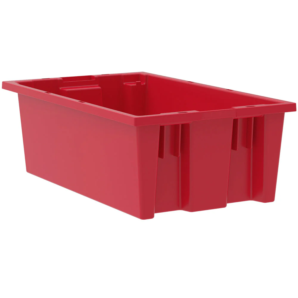 Akro Nest and Stack Totes 6 Pack - 18"d x 11"w x 6"h - Image 6