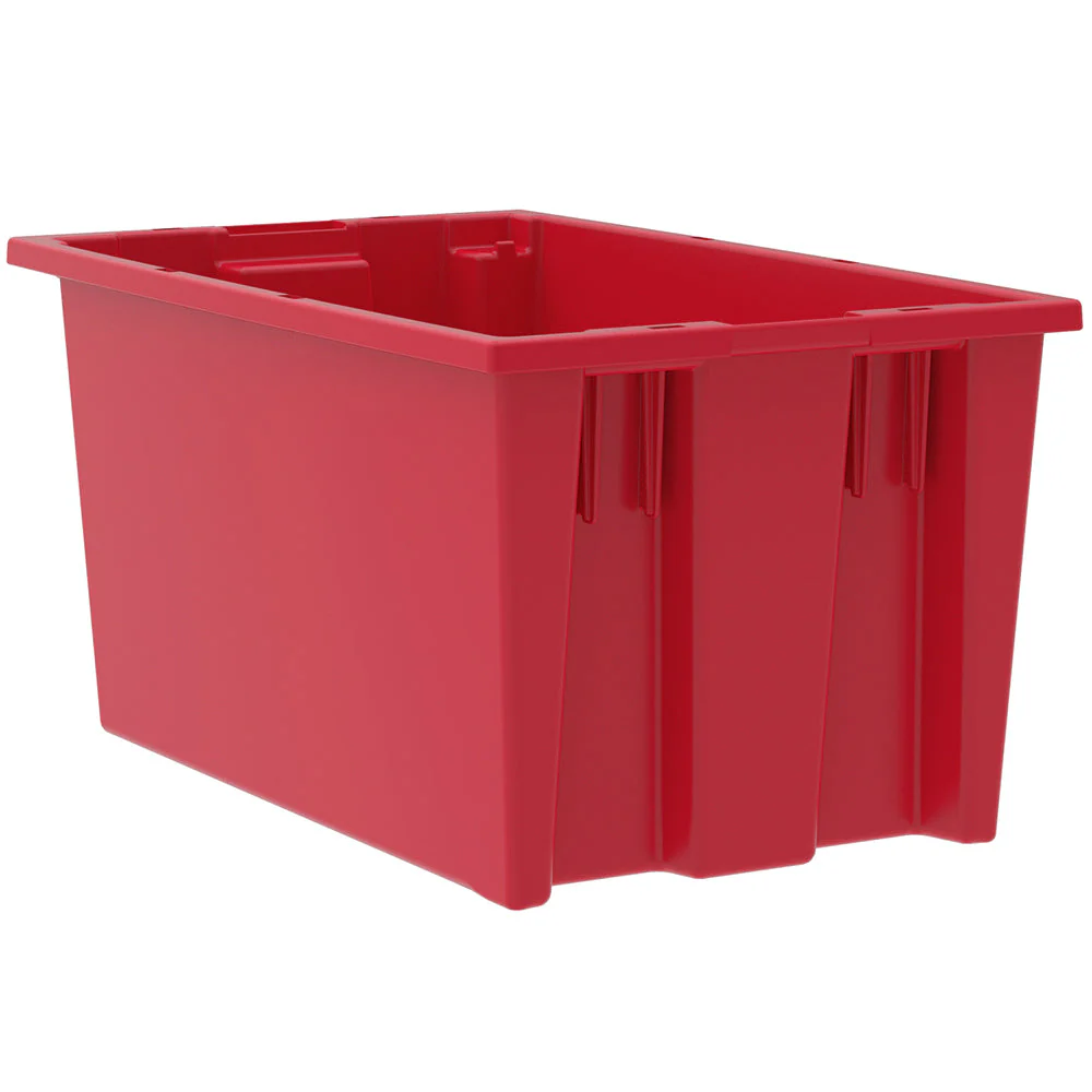 Akro Nest and Stack Totes 6 Pack - 18"d x 11"w x 9"h - Image 6
