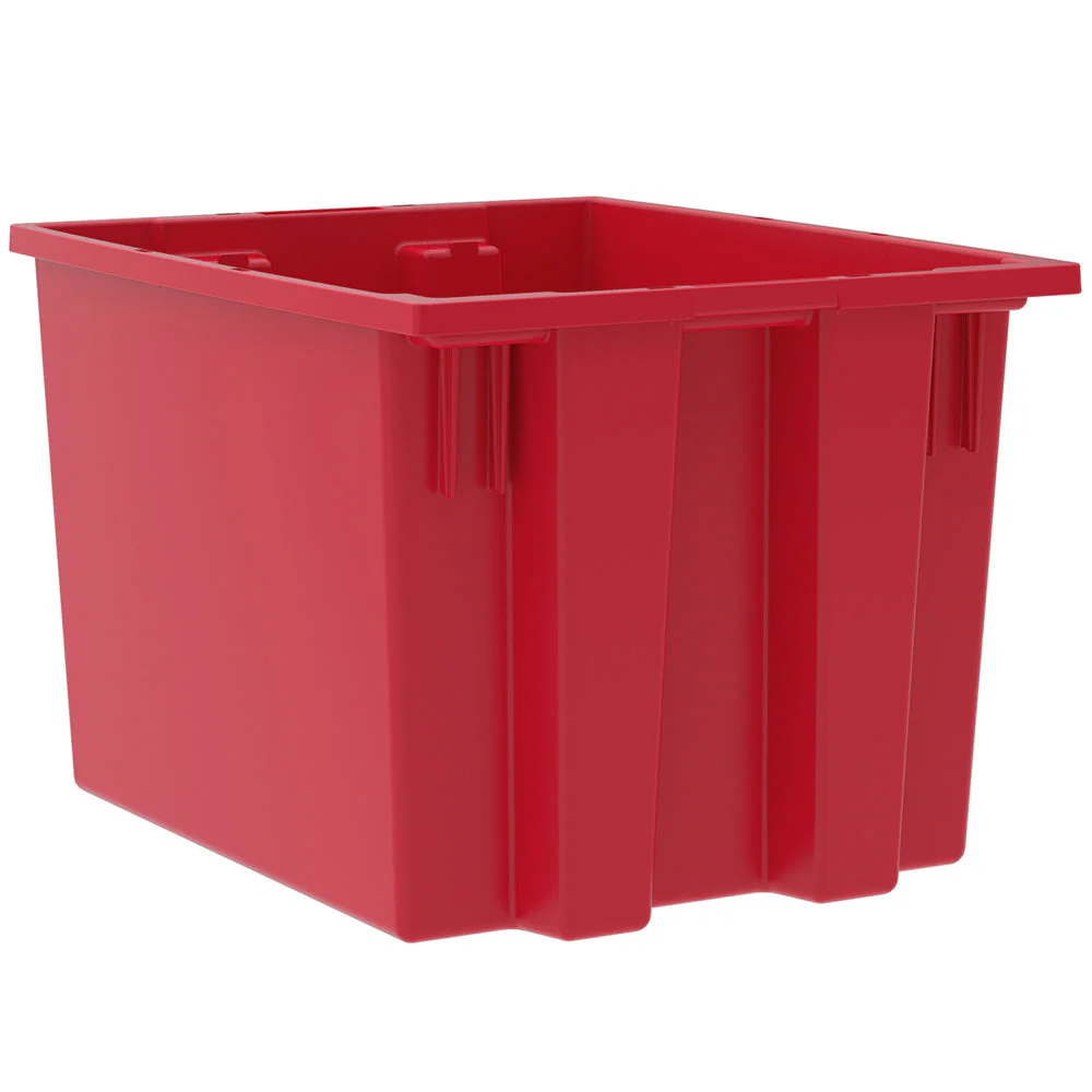 Akro Nest and Stack Totes 6 Pack - 19-1/2"d x 15-1/2"w x 13"h - Image 3