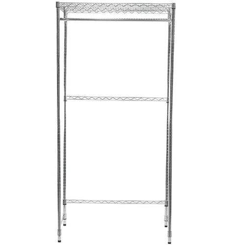 Basic Wire Closet Shelving - 24"d x 72"h - Image 4