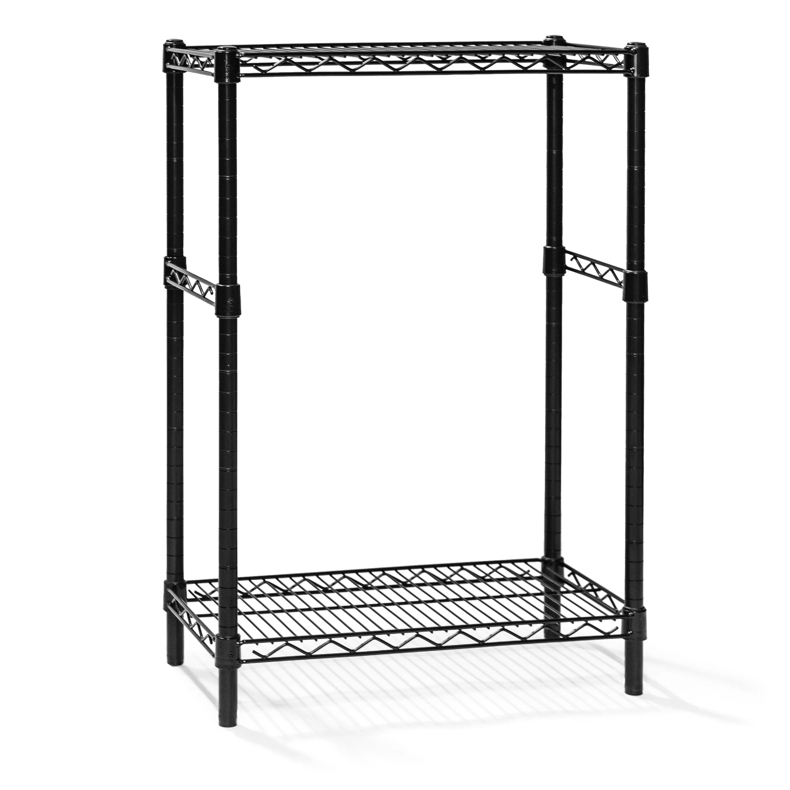 Black 2-Tier Plant Stand - Image 2