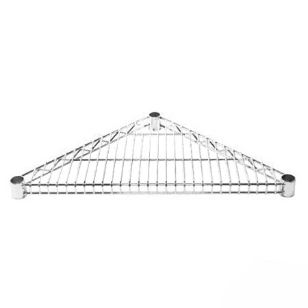 Chrome Triangle Corner Wire Shelves - Image 5
