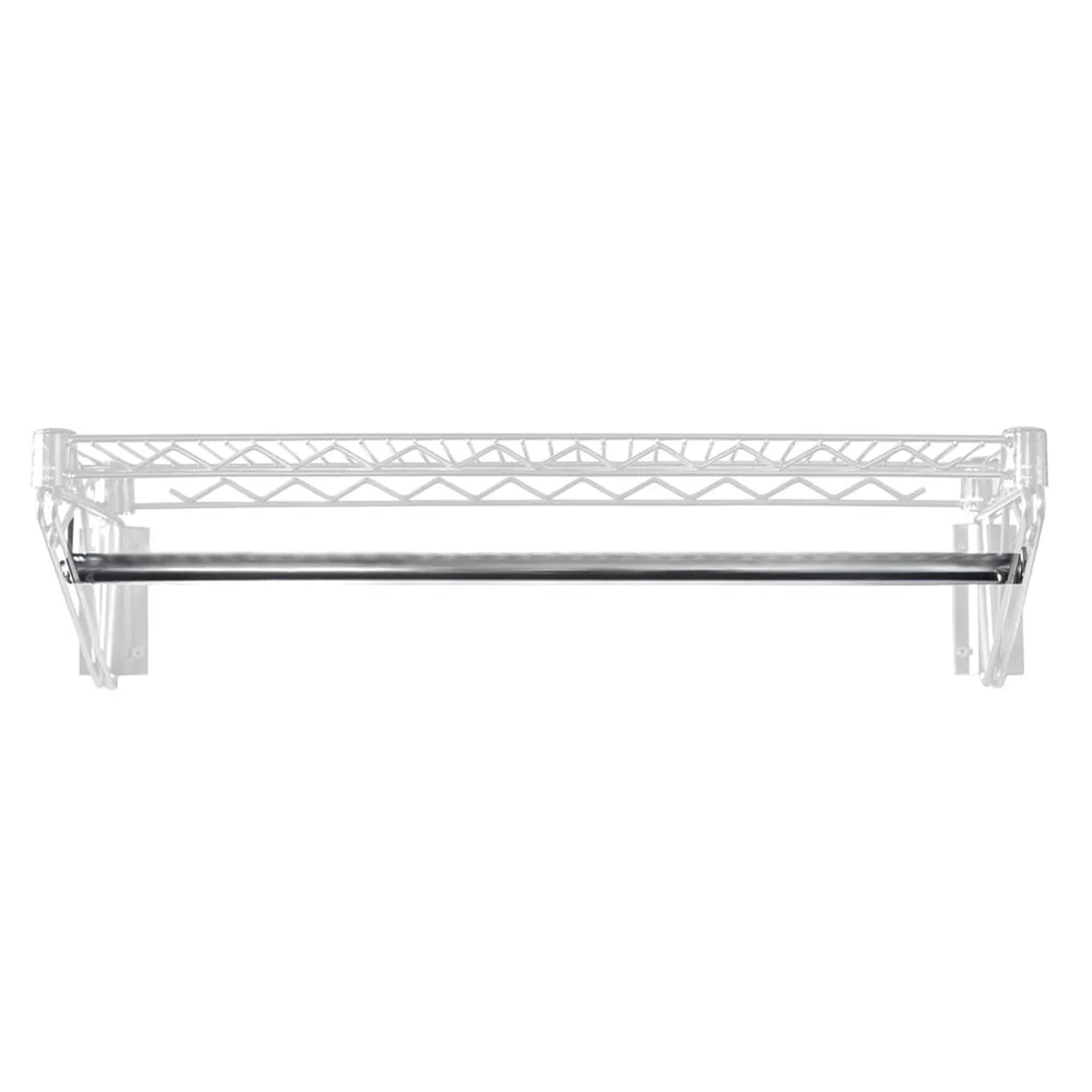 Coat Rod Hanger for Wire Shelving - Image 3