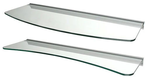 Concave & Convex Glass Shelves Set - Image 3