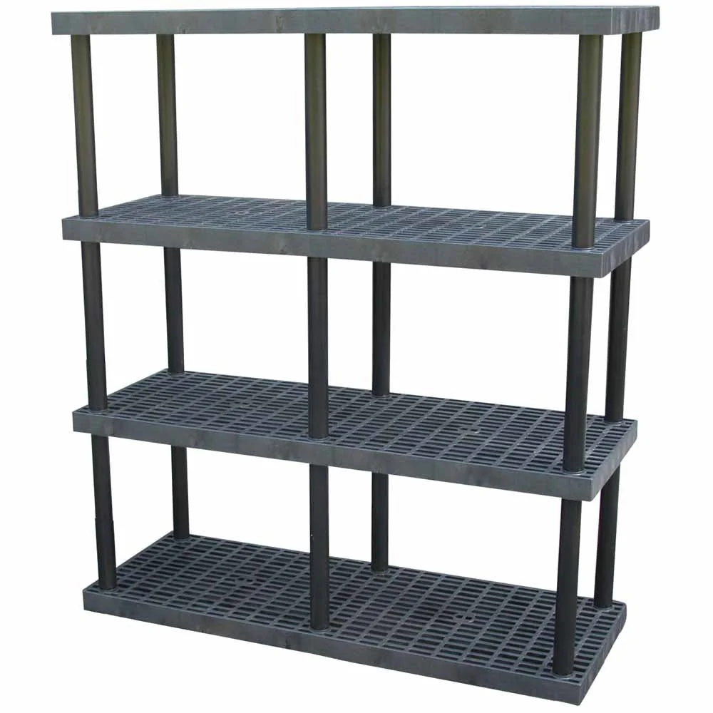 DuraShelf Grid Top 66"w x 75"h 4-Shelf System - Image 2
