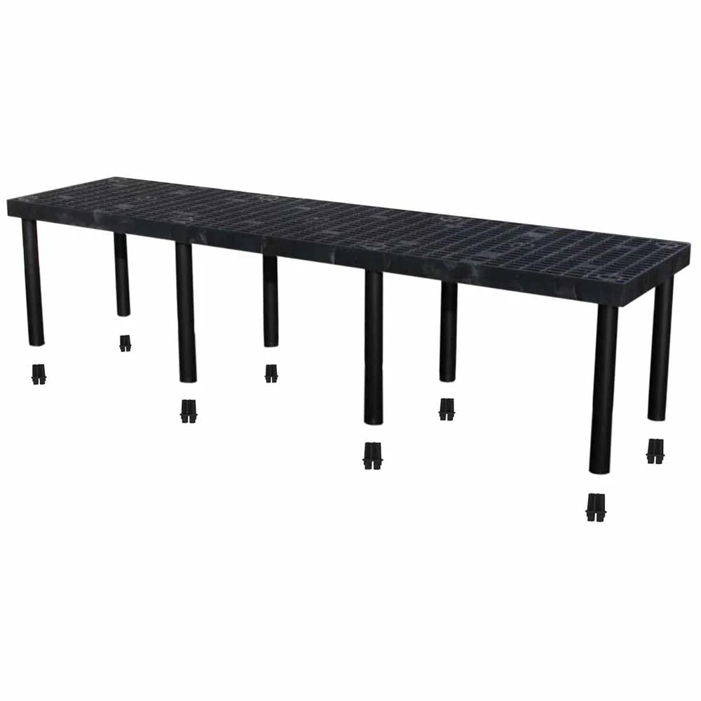 DuraShelf Grid Top 96"w x 24"h Add-On 1-Shelf - Image 7