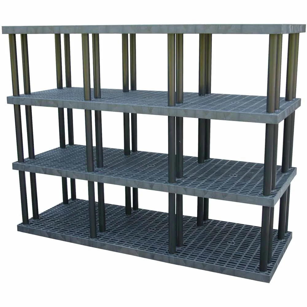DuraShelf Grid Top 96"w x 75"h 4-Shelf System - Image 3