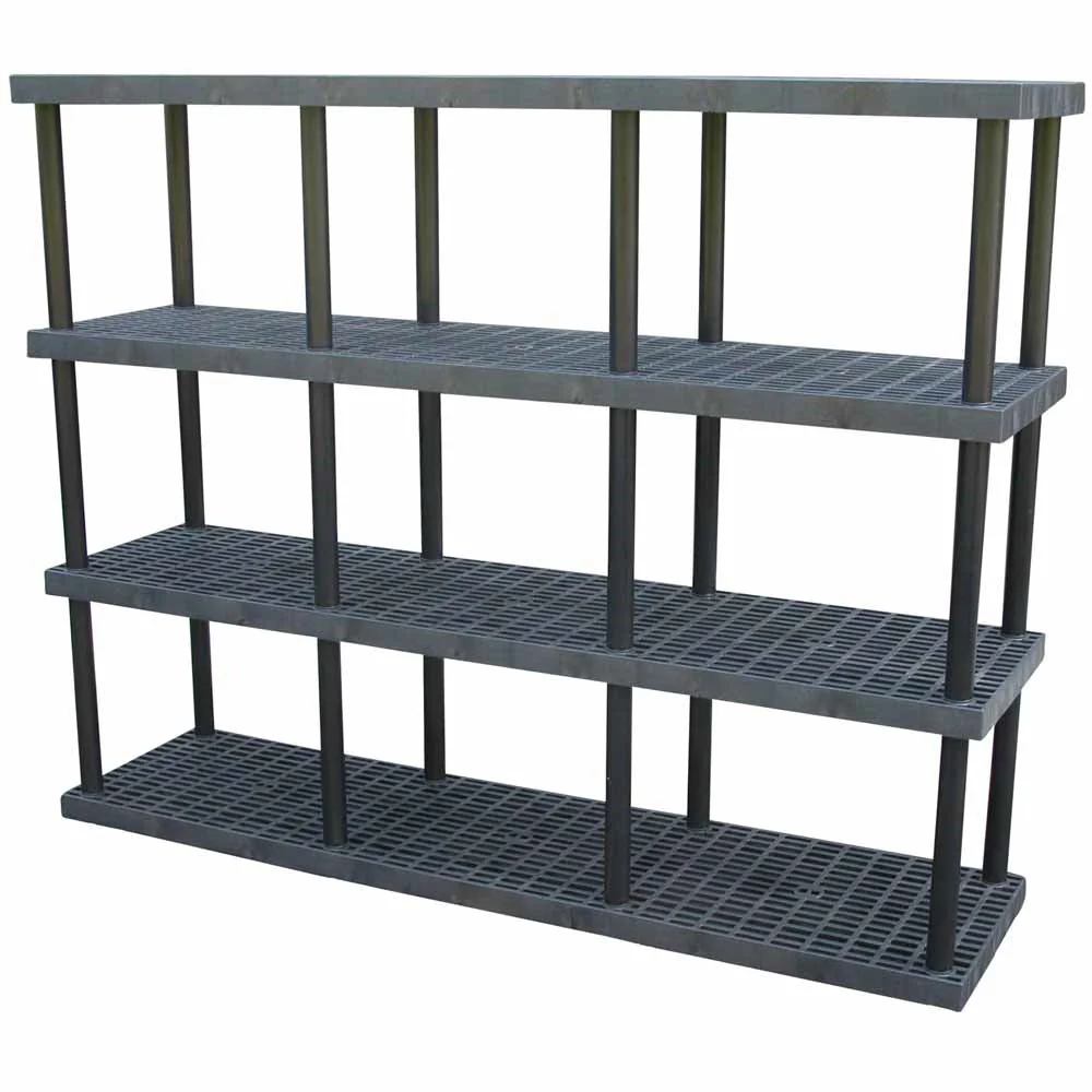 DuraShelf Grid Top 96"w x 75"h 4-Shelf System - Image 7