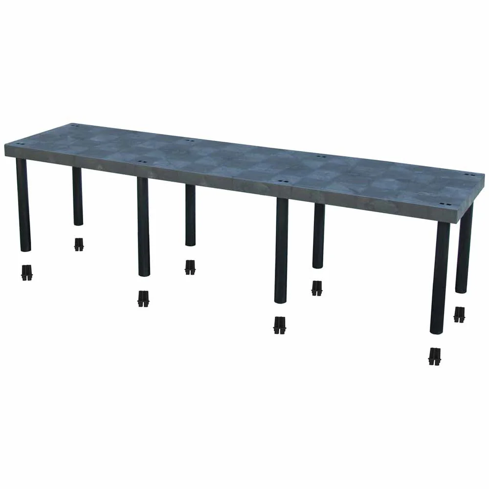 DuraShelf Solid Top 96"w x 24"h Add-On 1-Shelf - Image 6