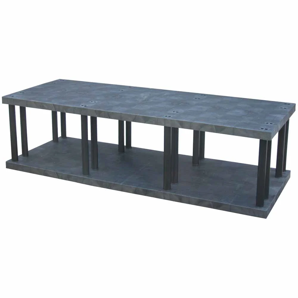 DuraShelf Solid Top 96"w x 27"h Base 2-Shelf System - Image 7
