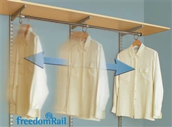 FreedomRail Clothes Rods - Nickel - Image 4