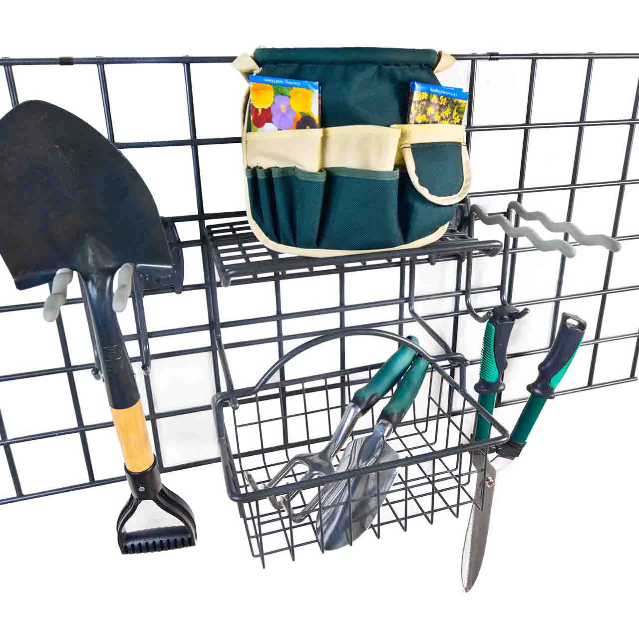 Garden Rack with Basket - Granite - Image 2