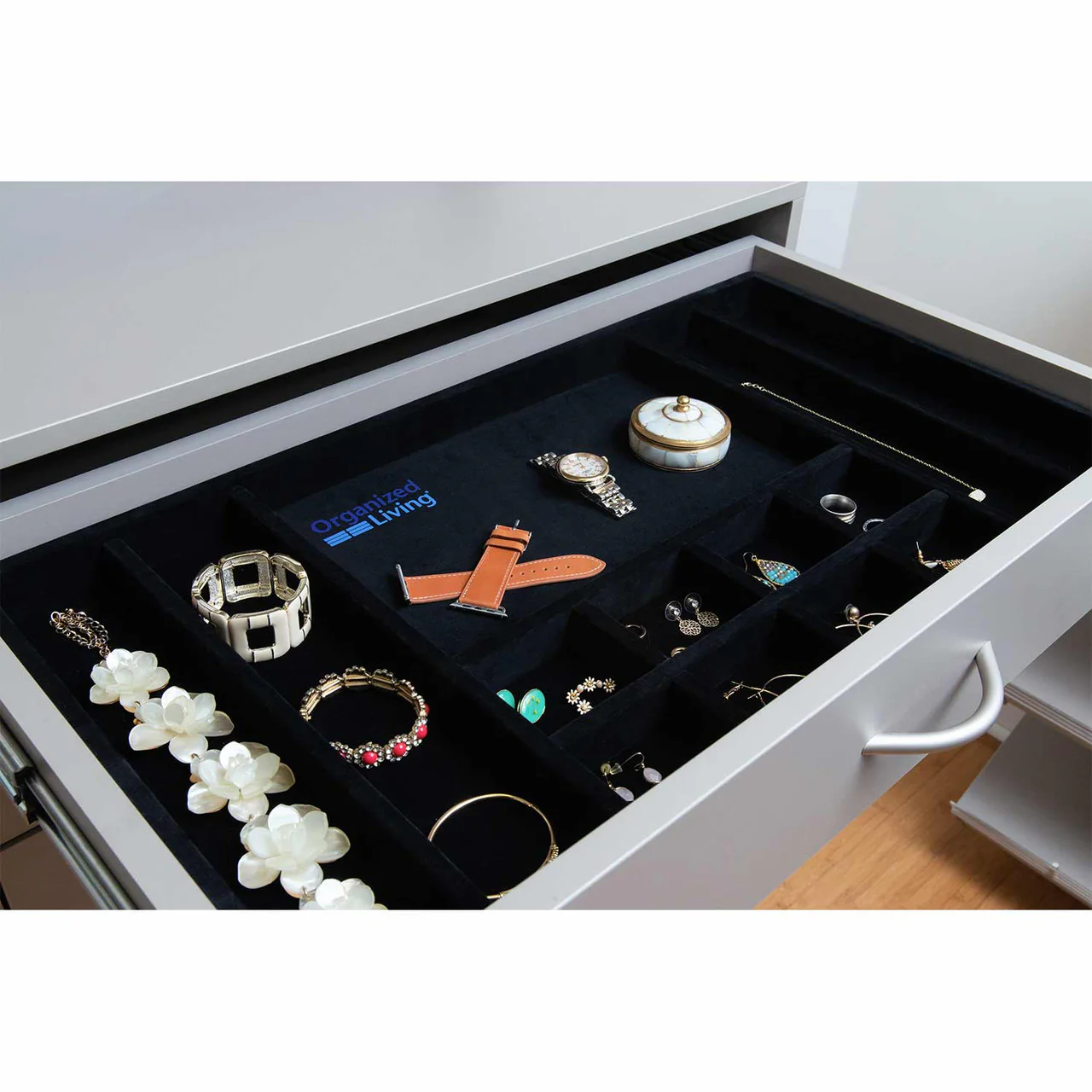 Jewelry Insert for Double Hang O-Box - Black - Image 2