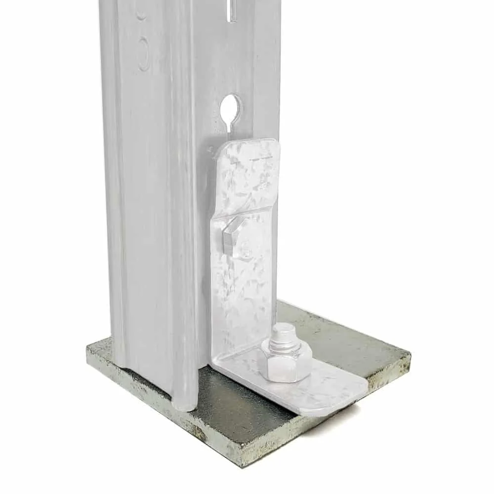 Lyon 8000 Series Steel Shelving Metal Foot Plate - Image 2