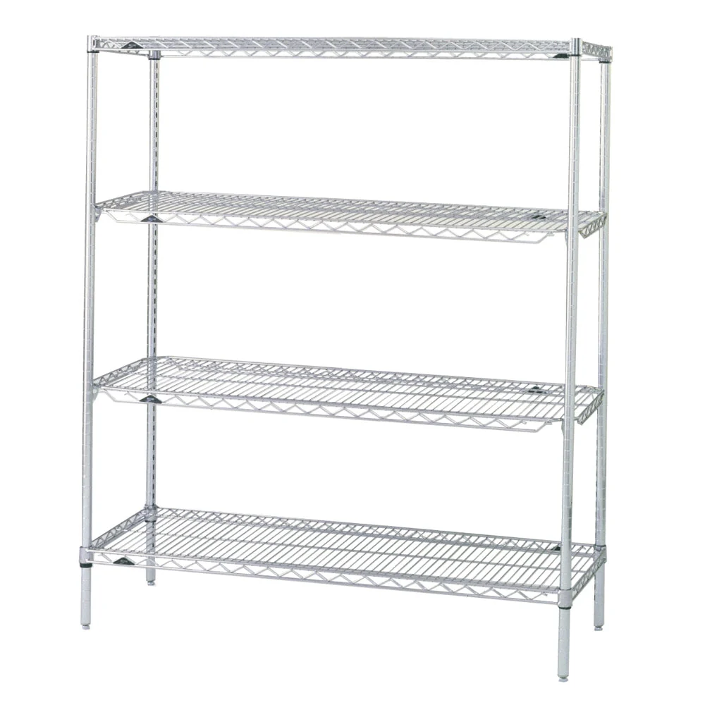 Metro QwikSlot Kit w/ 4 Shelves - Chrome - Image 5