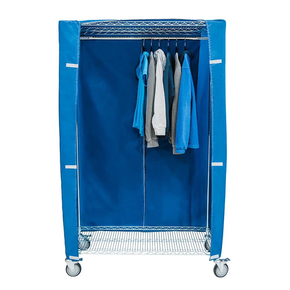 Quick Ship 24"d 400 Denier Nylon Cart Covers - Royal Blue - Image 2