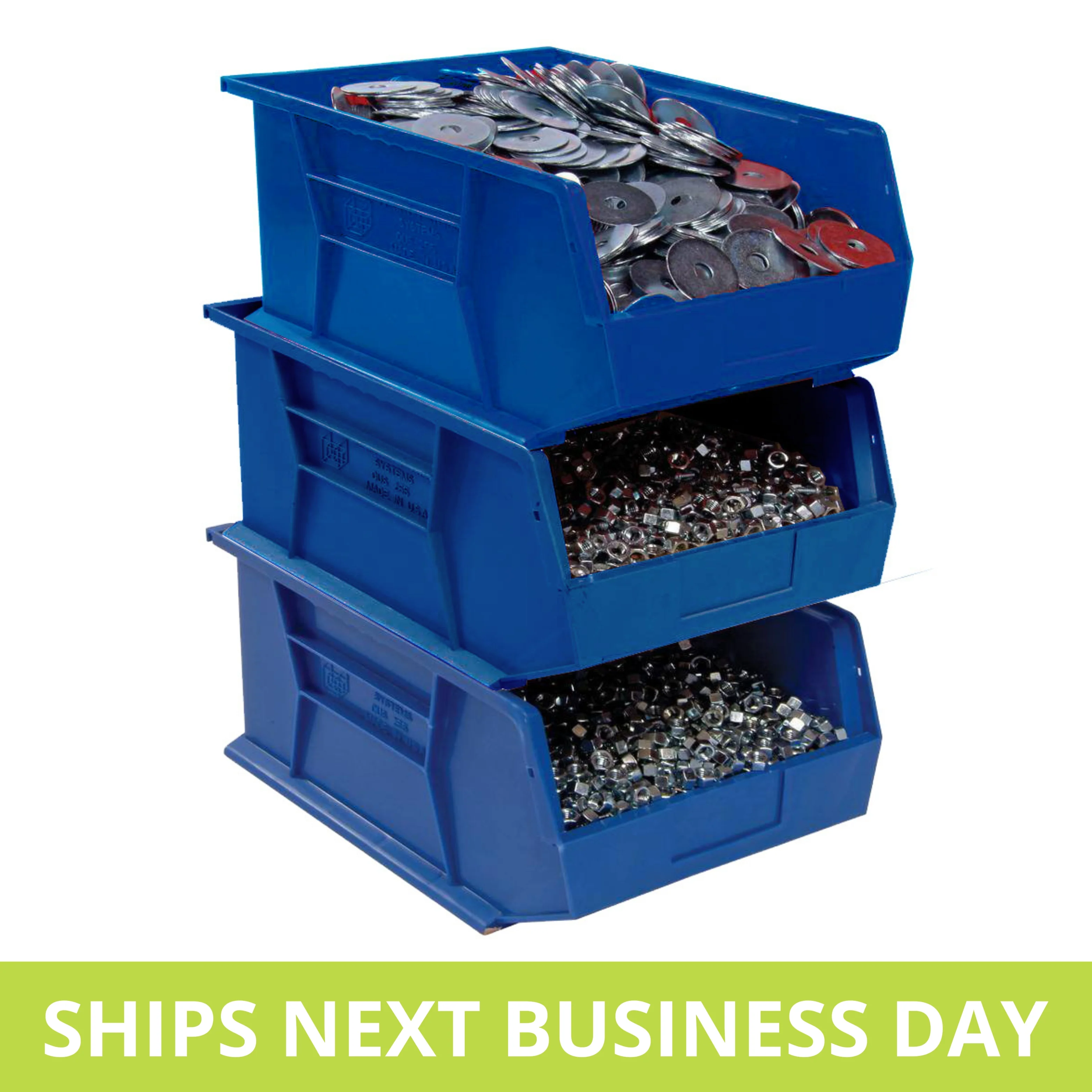 Quick Ship Ultra Stacking and Hanging Bins